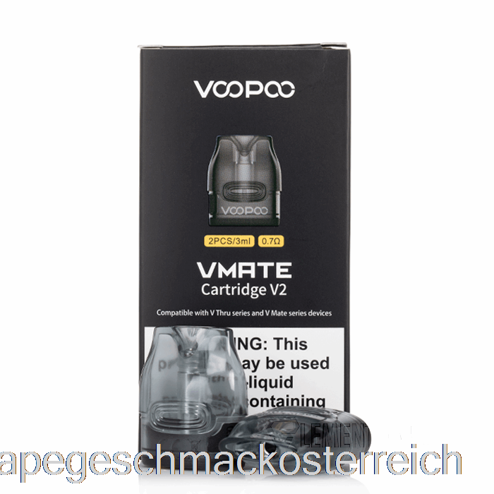 Voopoo Vmate V2 Ersatz-Pods 0,7 Ohm Vmate V2 Pods Vape-Geschmack